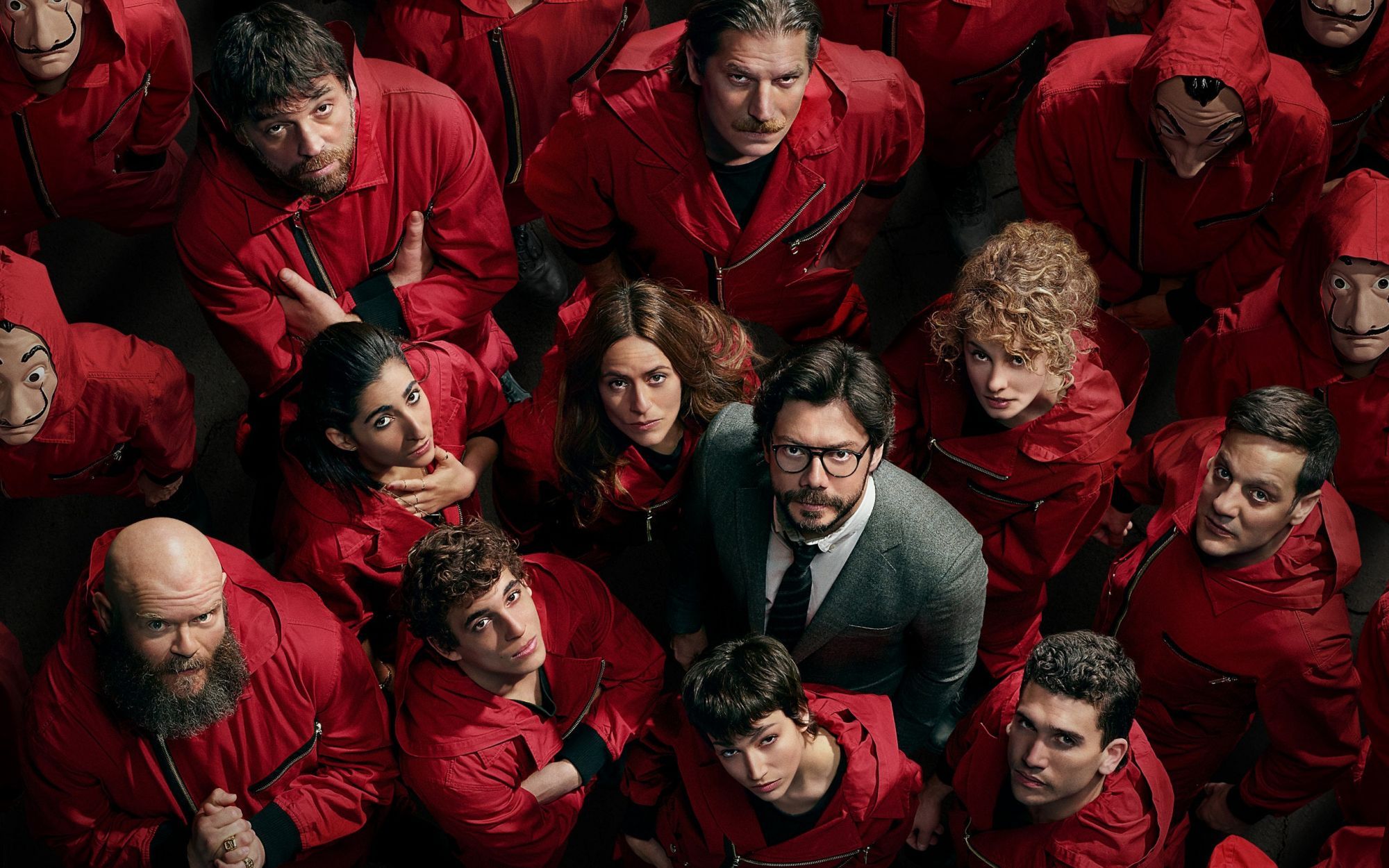 Den spanska Netflixserien La Casa de Papel.