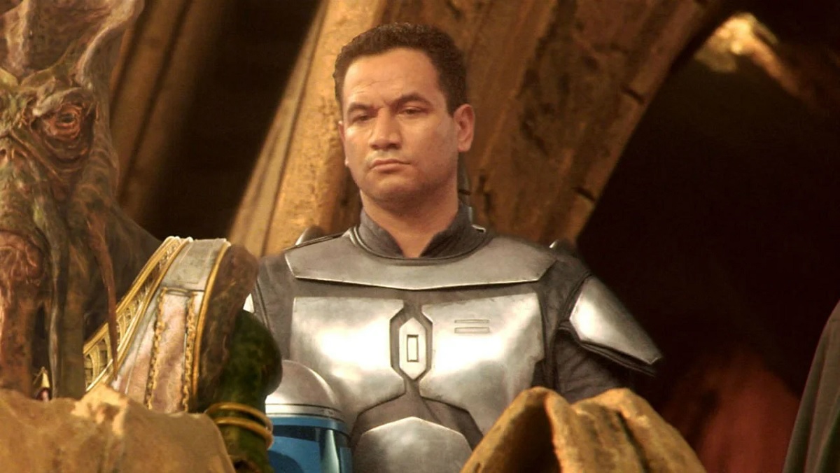 Temuera Morrison i "Klonerna anfaller" (2002). 