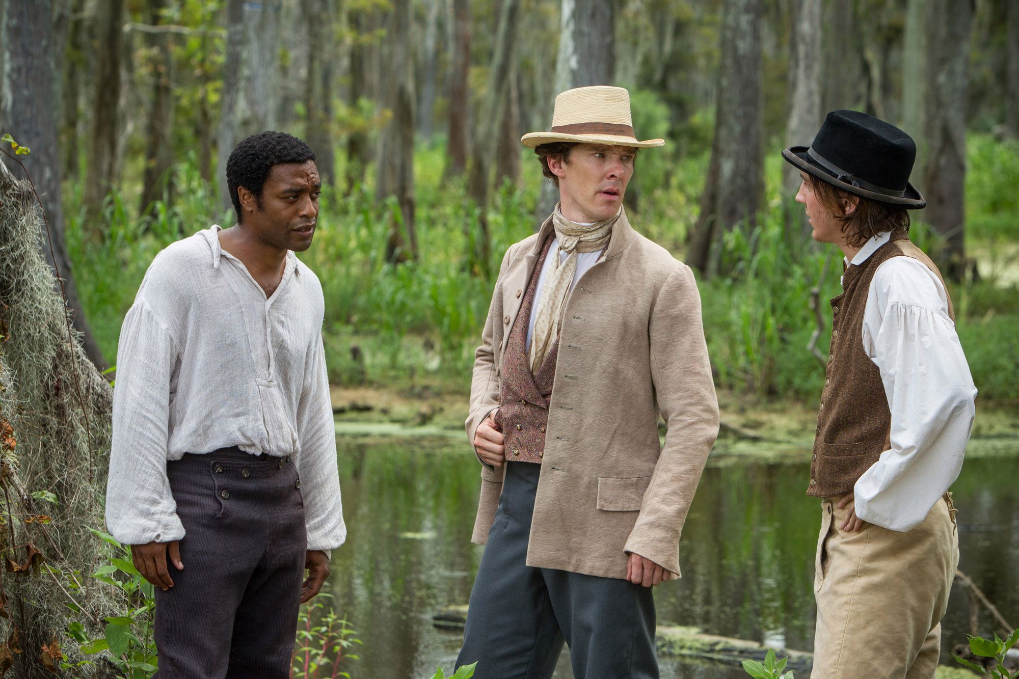 Benedict Cumberbatch i 12 Years a Slave.