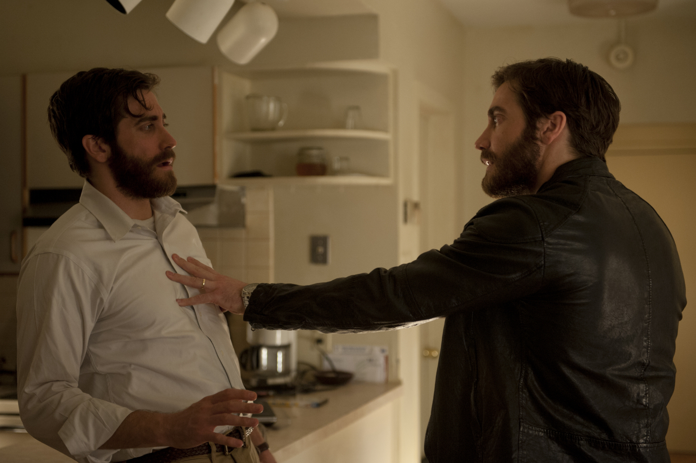 Jake Gyllenhaal möter sig själv i filmen Enemy