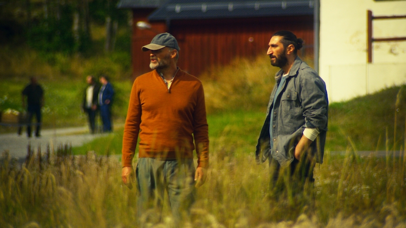 Johan Rheborg och Fares Fares i "Partisan".