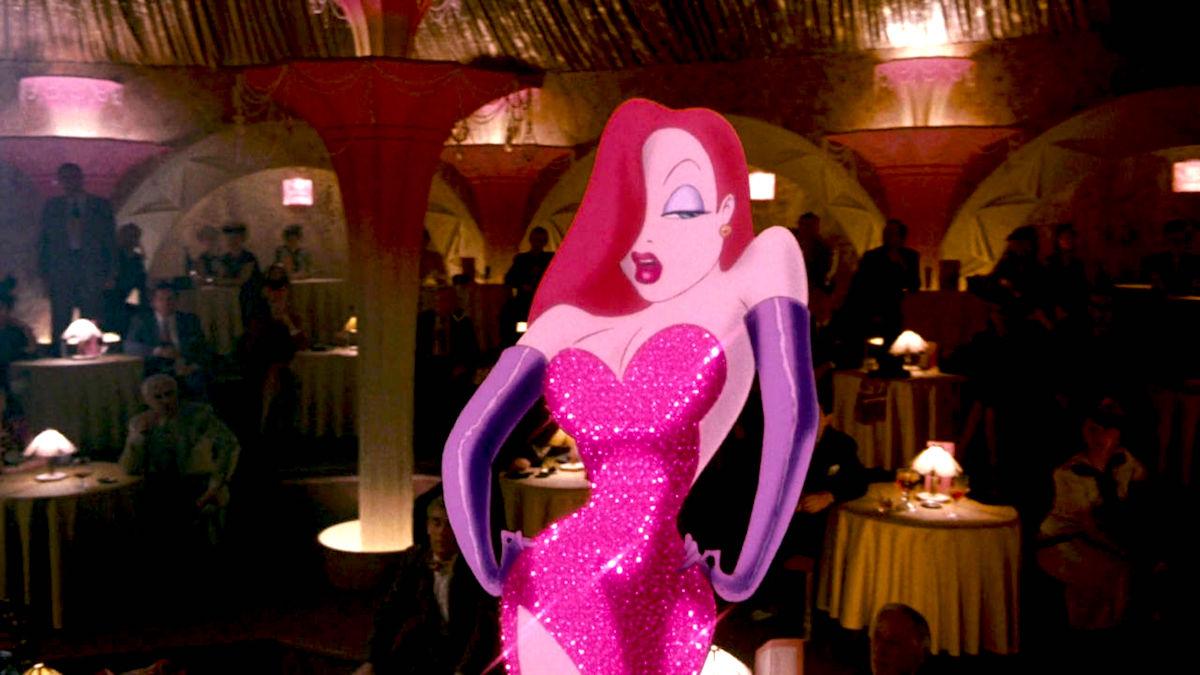 Jessica Rabbit uppträder