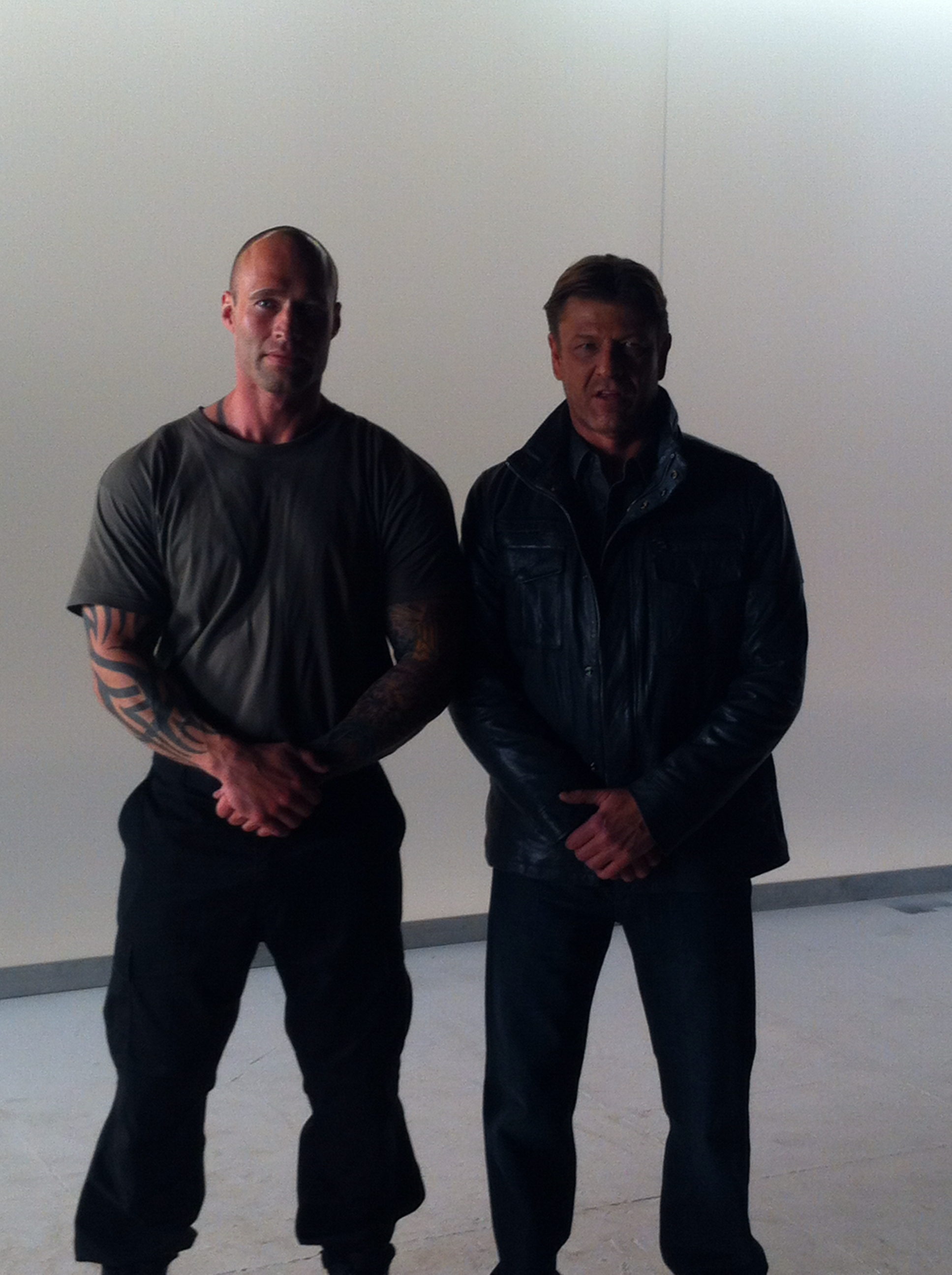 Christian Brandin och Sean Bean