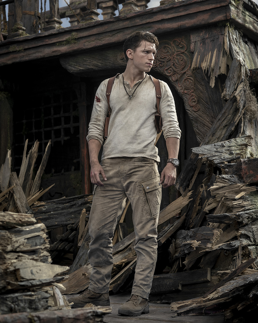 Tom Holland i "Uncharted". 