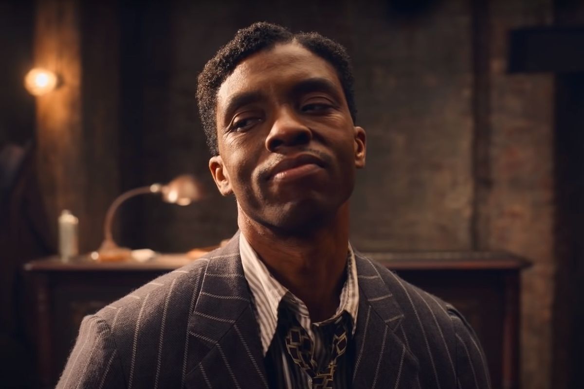 Chadwick Boseman i "Ma Rainey's Black Bottom". 