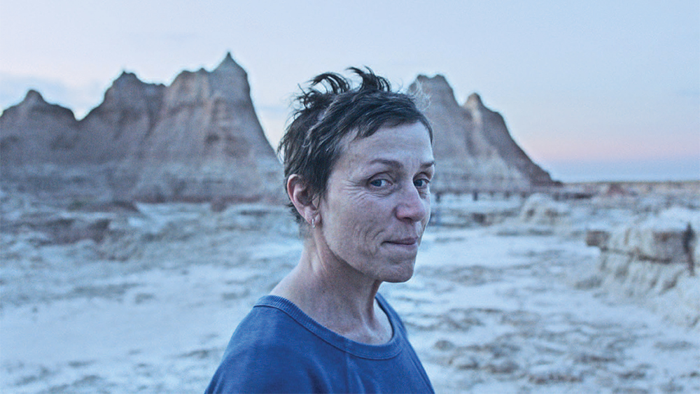 Frances McDormand i "Nomadland". 