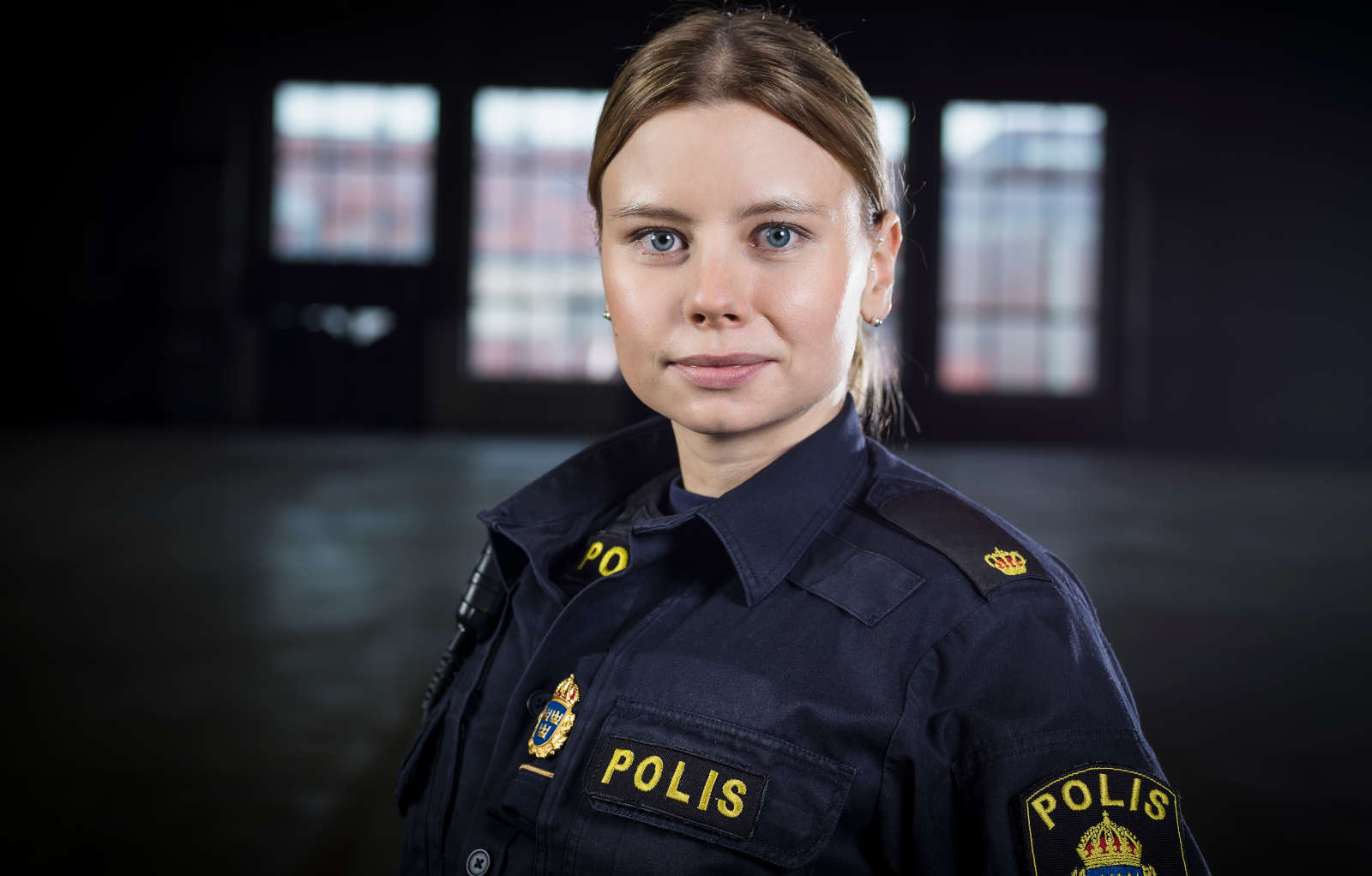 Amanda Jansson i Tunna blå linjen.