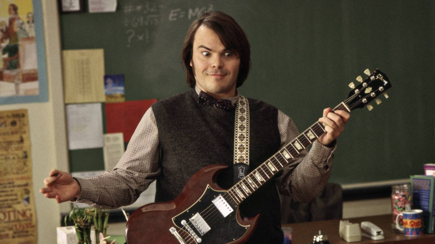 Jack Black med gitarr