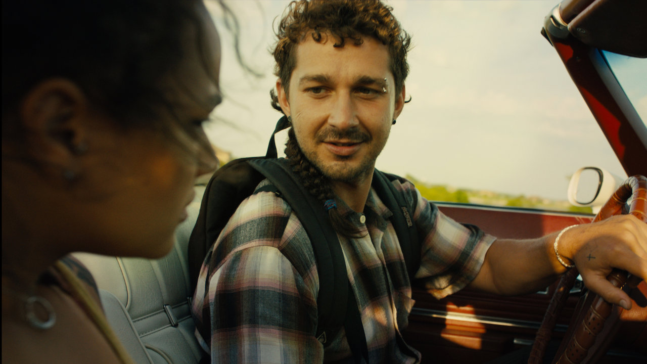 Shia LaBeouf och Sasha Lane i American Honey. Foto: Universal Pictures.