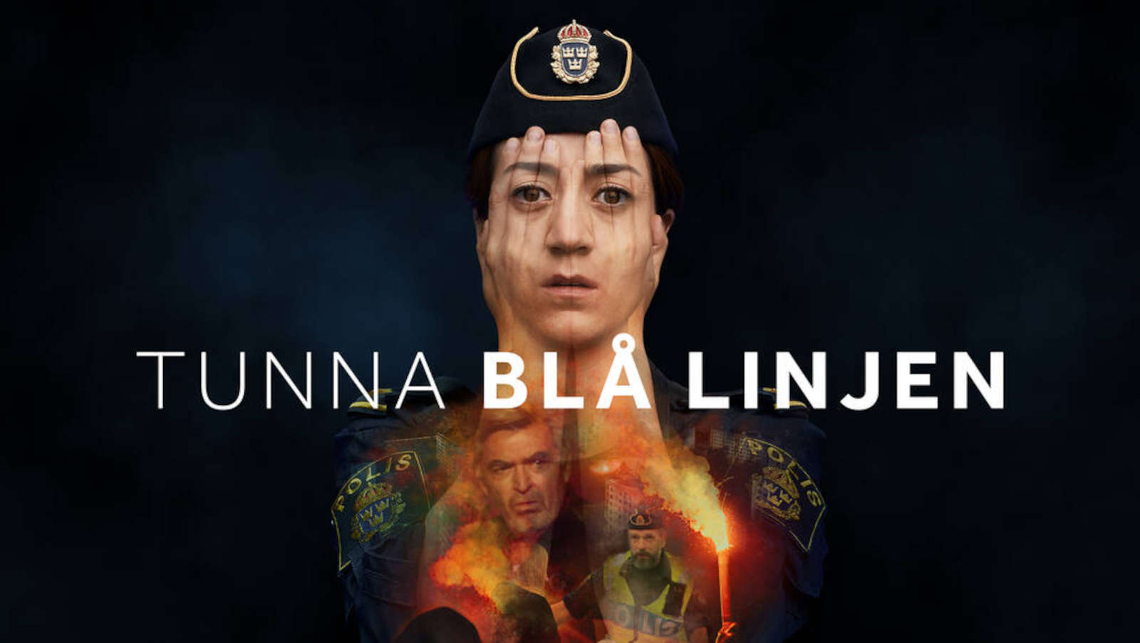 Tunna blå linjen