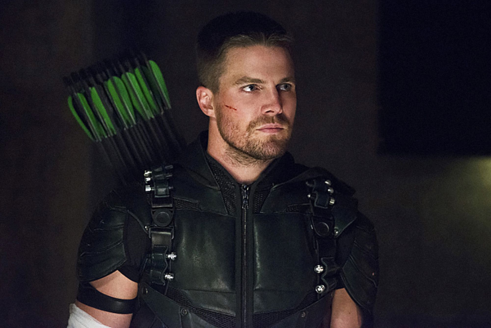 Stephen Amell i Arrow.