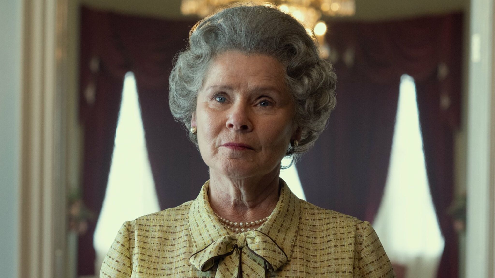 Imelda Staunton som drottning Elizabeth i kommande säsongen av "The Crown".