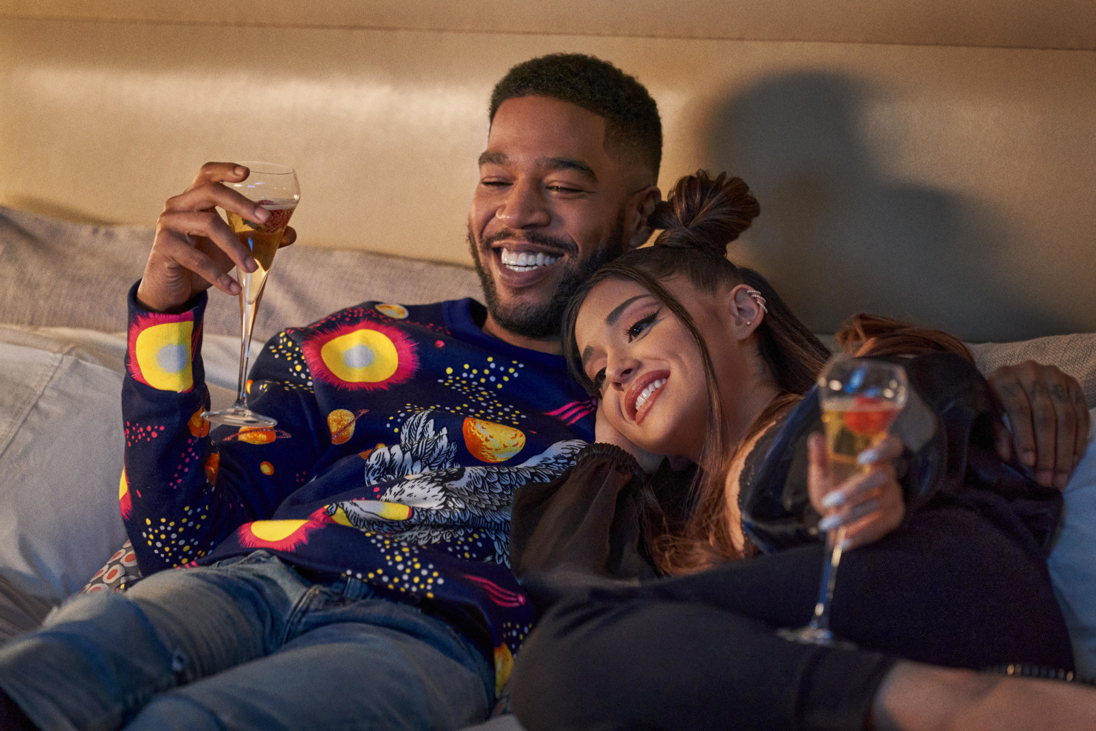 Kid Cudi och Ariana Grande i Don't Look Up