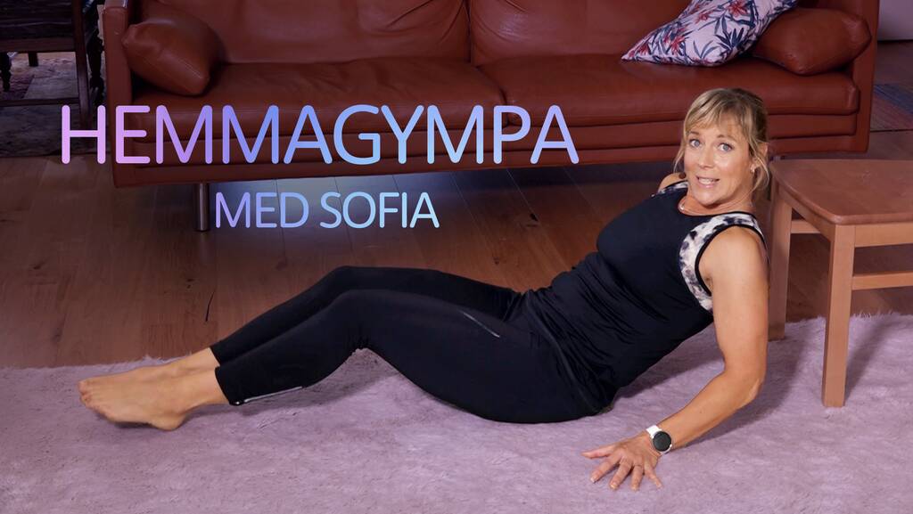 Träningsprogram: Hemmagympa med Sofia.