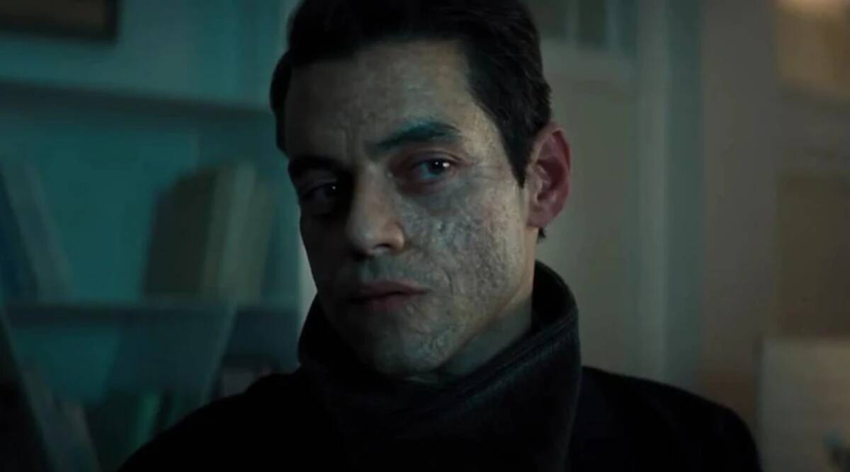 Rami Malek som skurken Safin i No Time to Die. Foto: Universal Pictures.