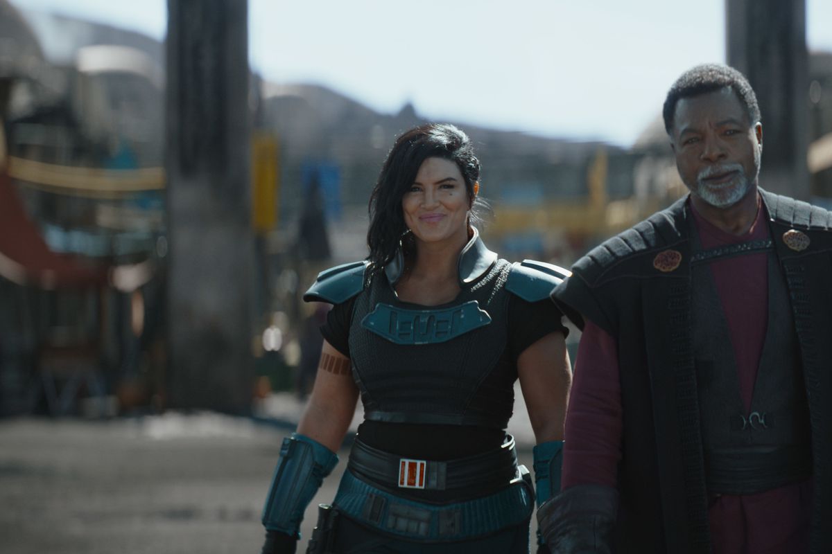 Gina Carano i The Mandalorian