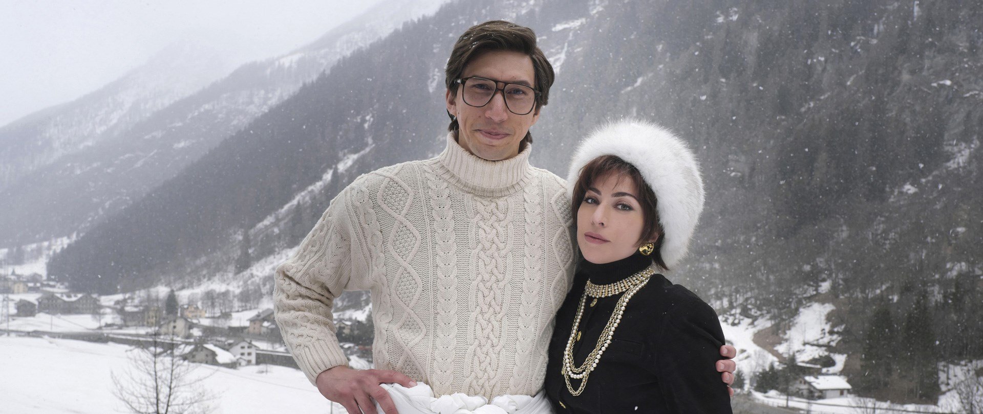 Adam Driver och Lady Gaga i "House of Gucci". Foto: Metro-Goldwyn-Mayer.