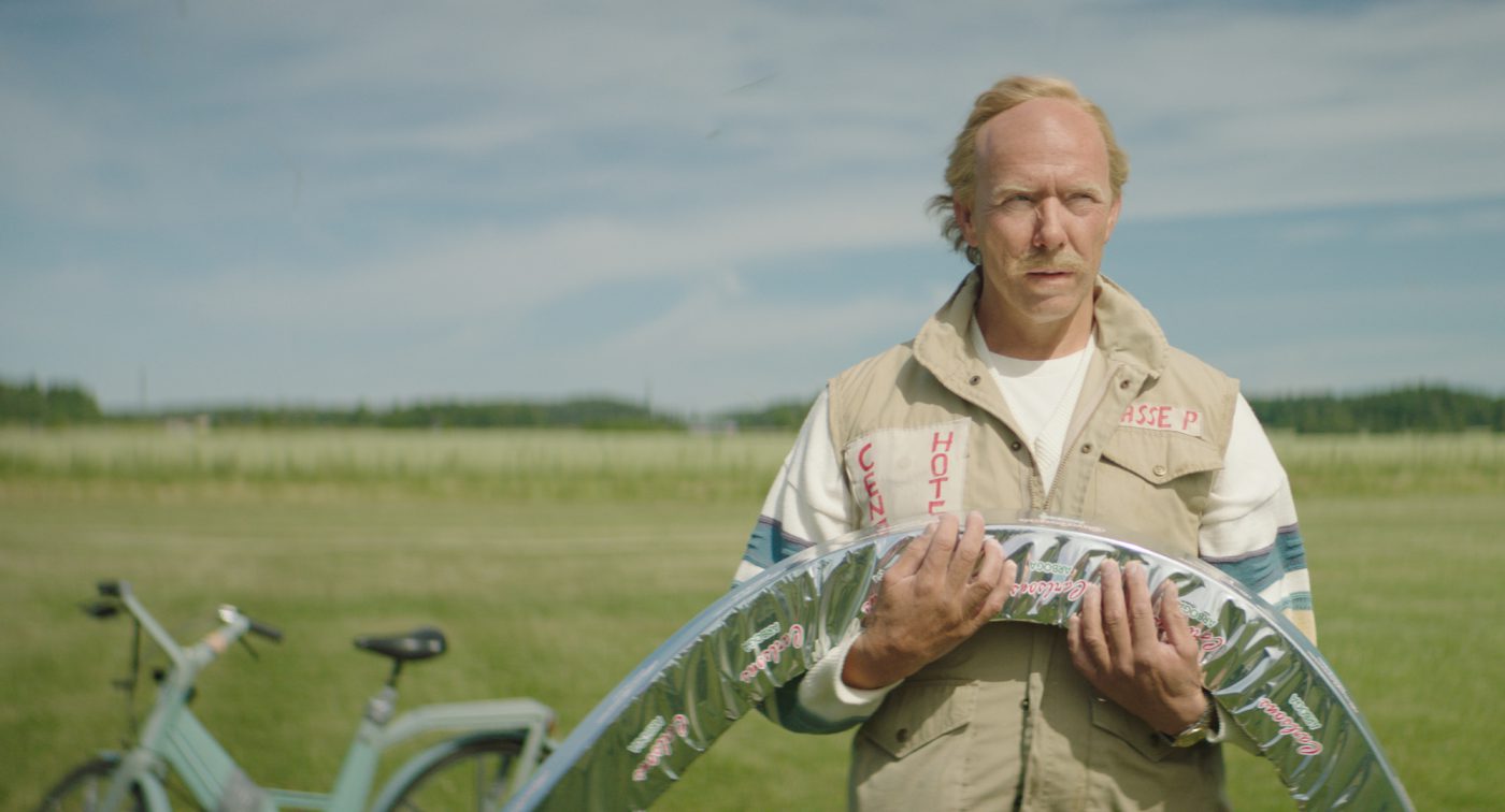 Mikael Persbrandt som Hasse P i "Tårtgeneralen".