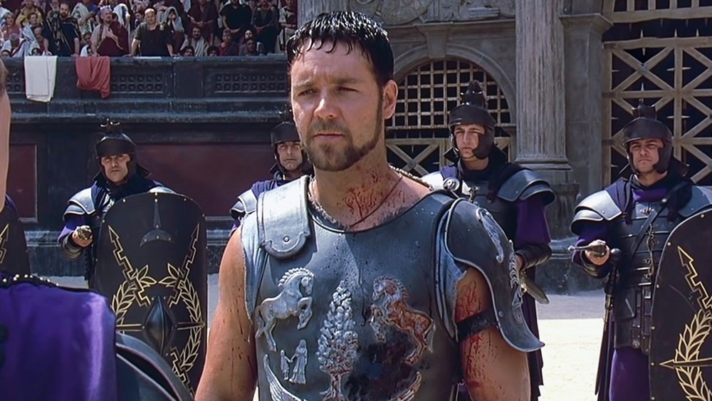 2001 vann Russell Crowe en Oscar för rollen som generalen/gladiatorn Maximus. Foto: United International Pictures.