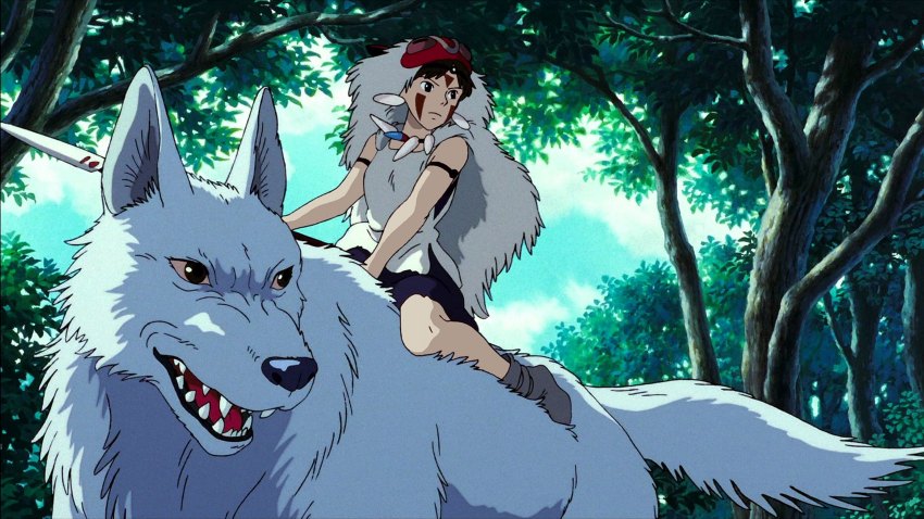 Mononoke och varg