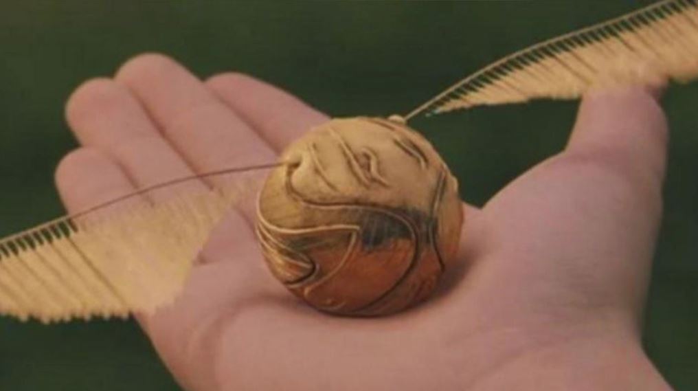 Gyllene Kvicken i Harry Potter Foto: Warner Bros