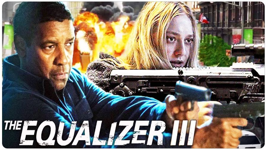 Denzel Washington och Dakota Fanning i The Equalizer 3