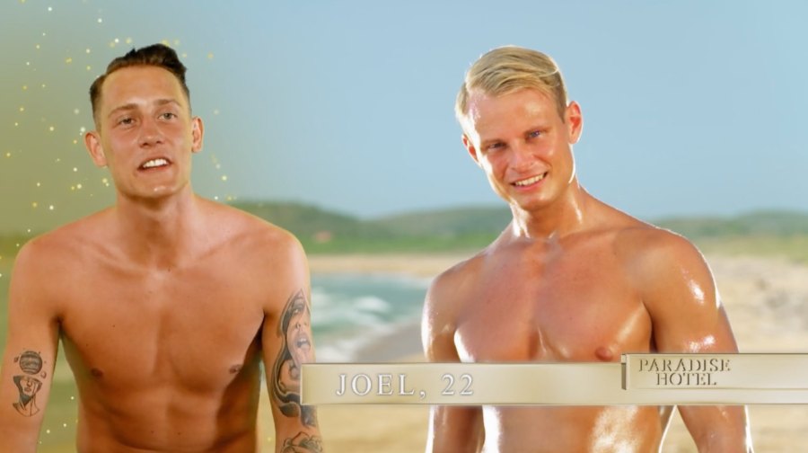 Joel och Casper i Paradise Hotel 2023