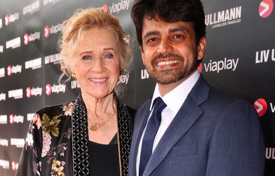 Liv Ullmann och Dheeraj Akolkar