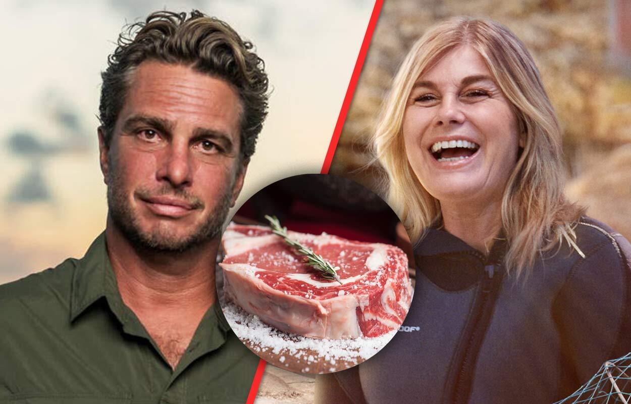 Pernilla Wahlgrens vassa hån mot Anders Öfvergård: "Ryggbiff eller entrecote?"