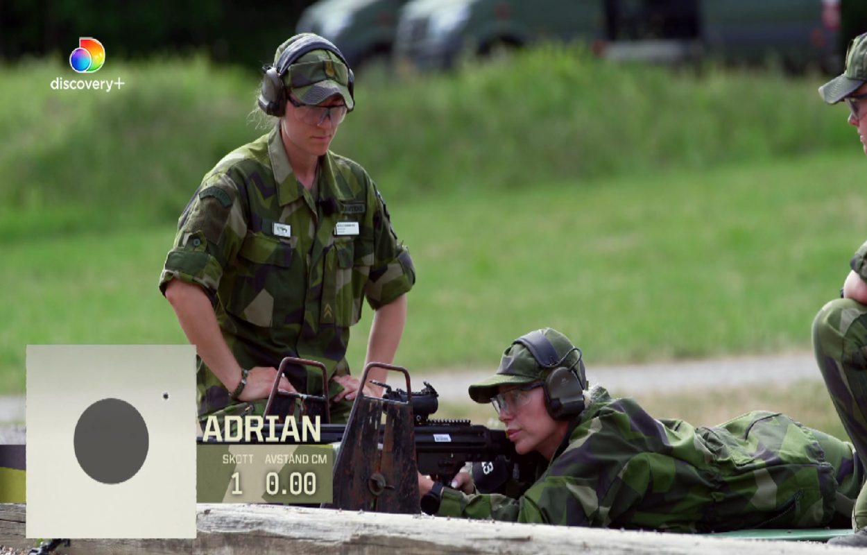 Isabel Adrian skjuter trots sitt trauma