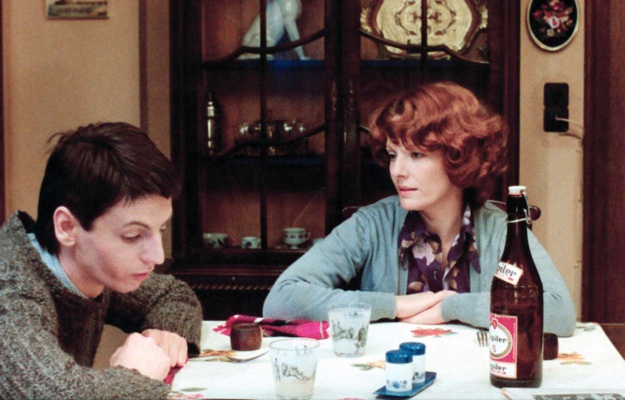 Jeanne Dielman och henne son i "Världens bästa film"