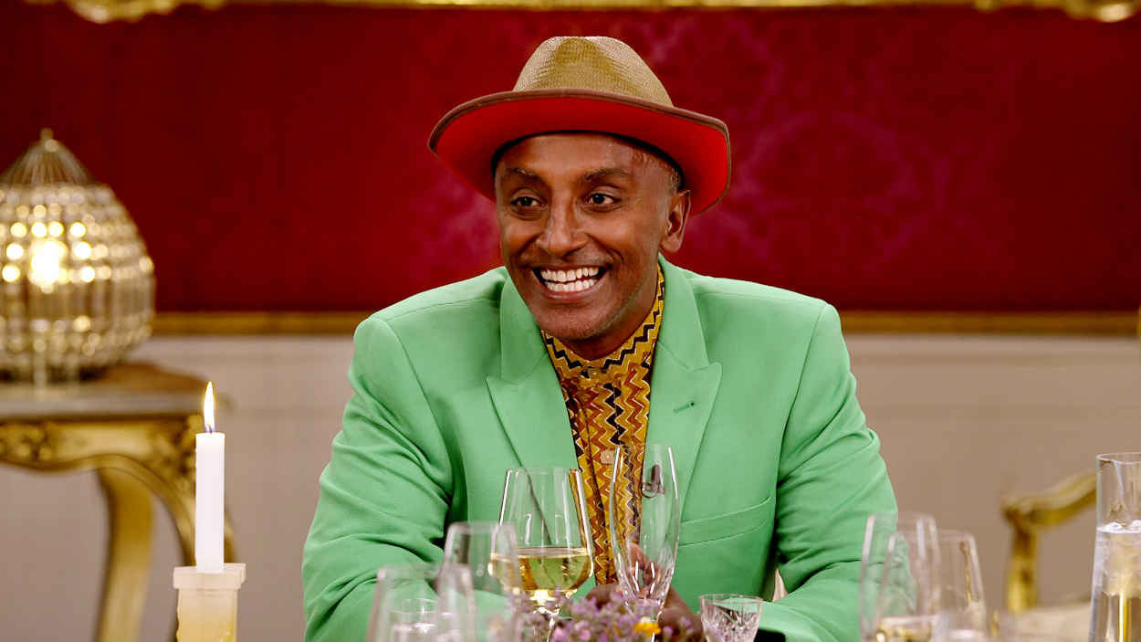 Marcus Samuelsson i Stjärnorna på slottet