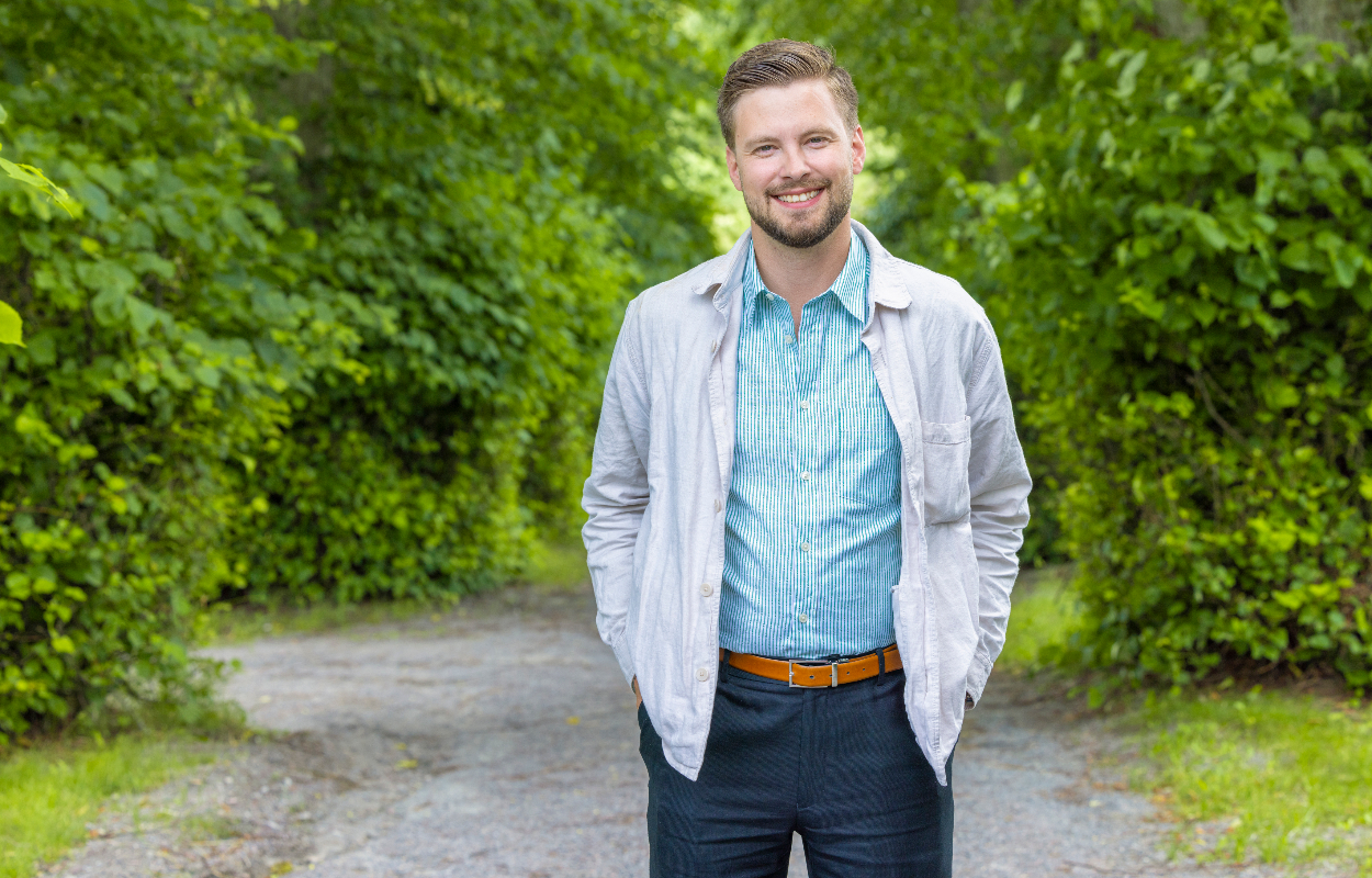 Christoffer Sundén från Gift vid första ögonkastet 2024. Foto: Ulrika Malm / SVT 