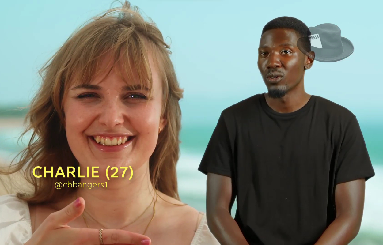 Klara och Charlie har bildat ett par i Paradise 2024. Foto: Pluto TV / Viaplay