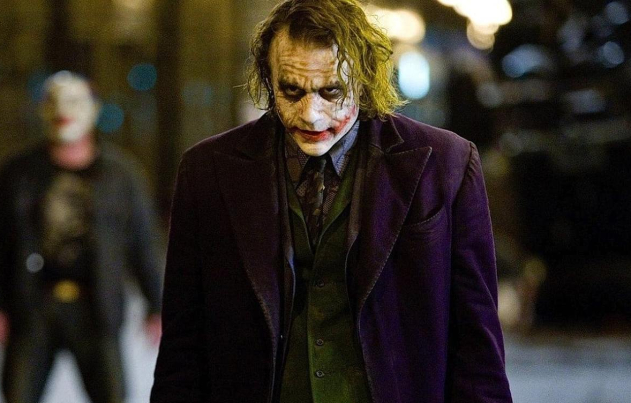 Heath Ledger i "The Dark Knight". 	Foto: Sandrew Metronome Distribution Sverige AB