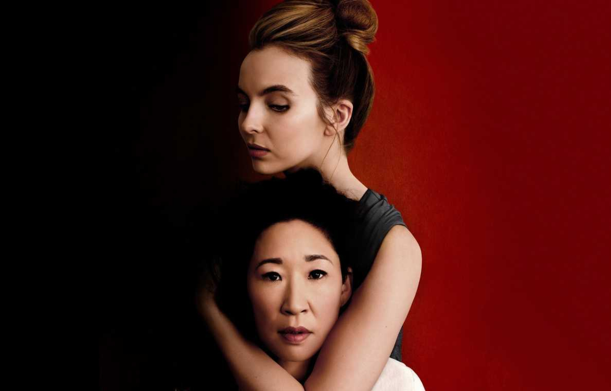 Jodie Comer och Sandra Oh i "Killing Eve". Foto: BBC