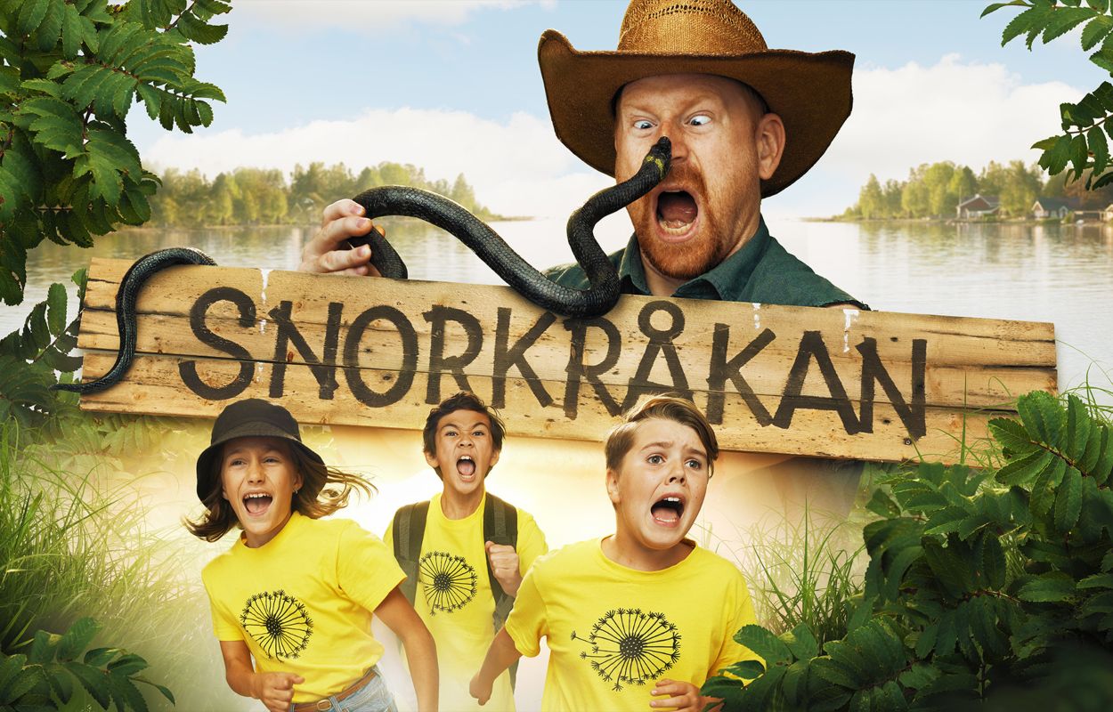 Snorkråkan serie på SVT