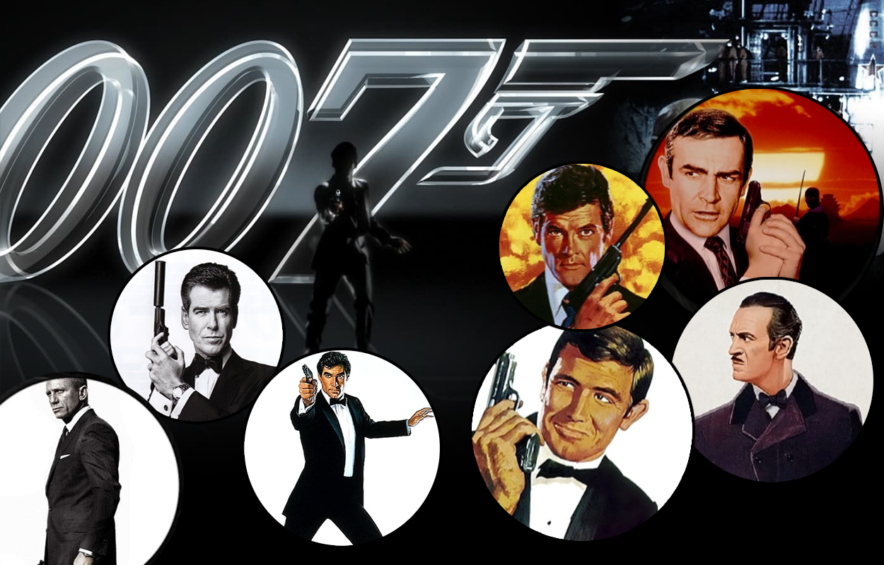 Alla som spelat James Bond