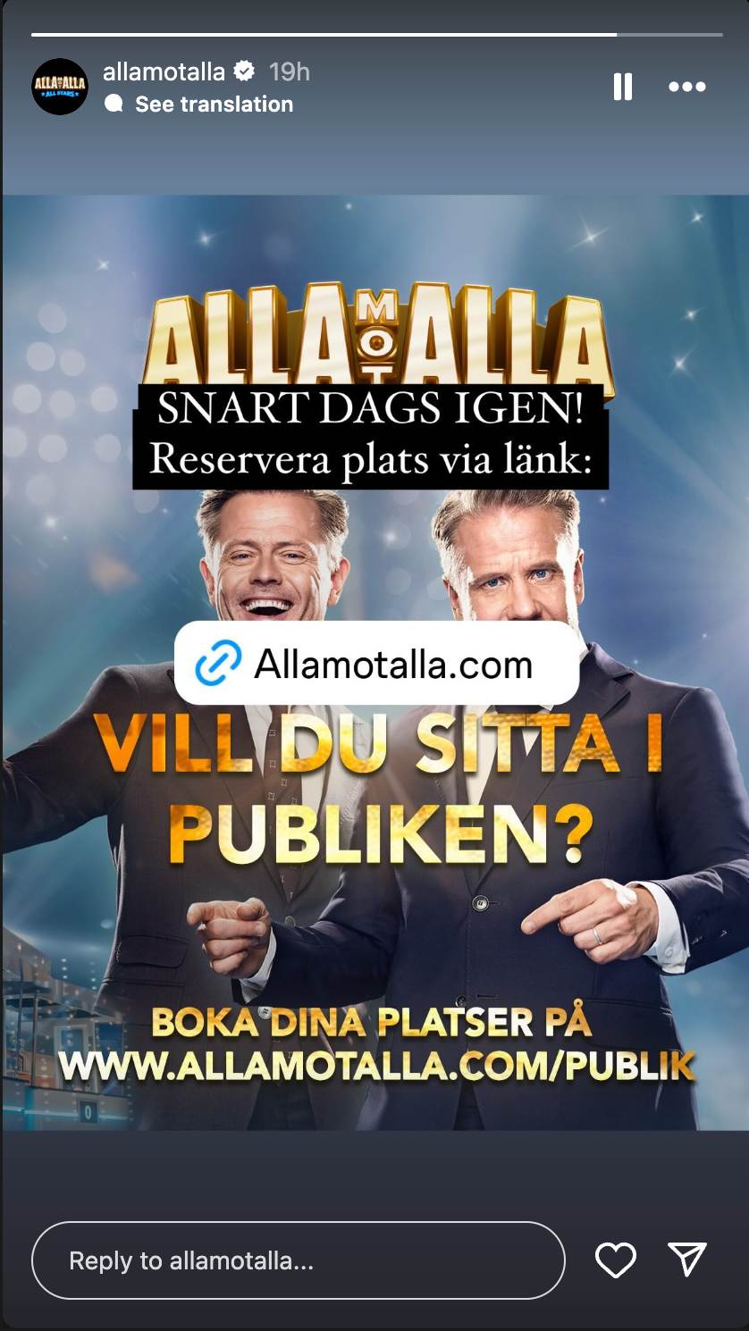 Alla mot alla snart tillbaka? Filip och Fredrik hintar