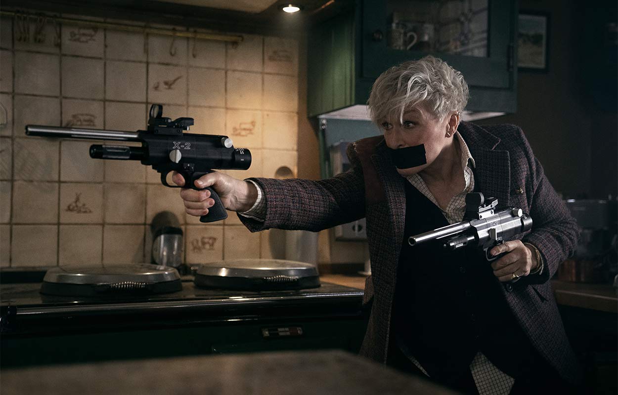 Glenn Close i Back in Action. Foto: Netflix.