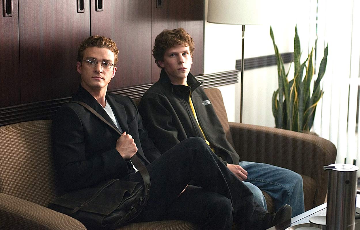 Justin Timberlake och Jesse Eisenberg i "The Social Network".