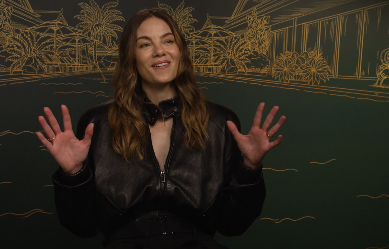 Michelle Monaghan berättar om The White Lotus.