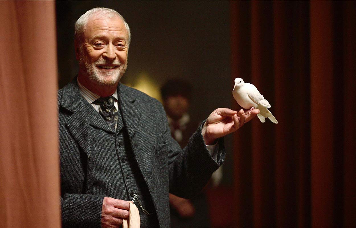 Michael Caine i "The Prestige".